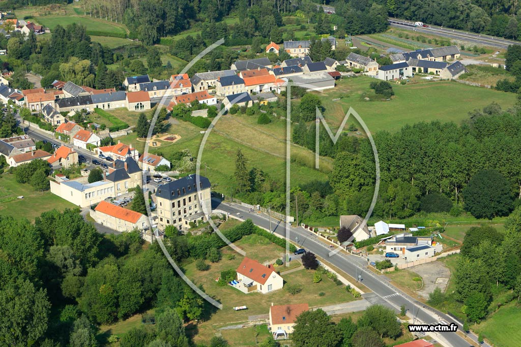 Photo arienne de Chivy-ls-touvelles