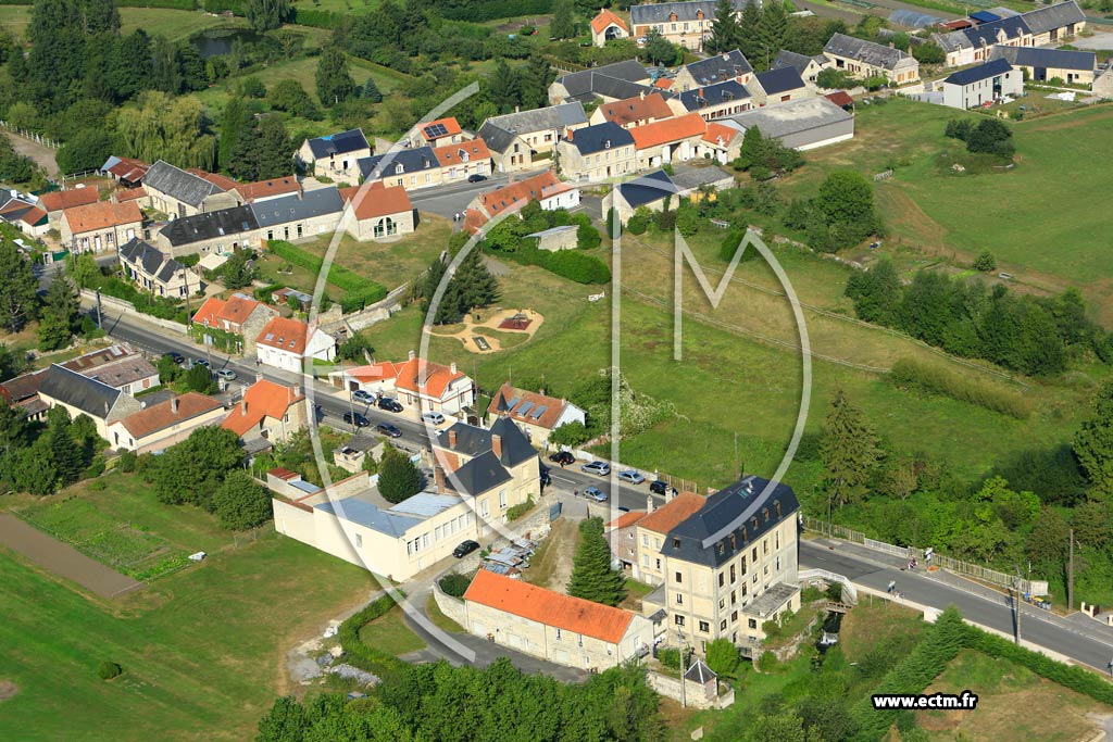 Photo arienne de Chivy-ls-touvelles