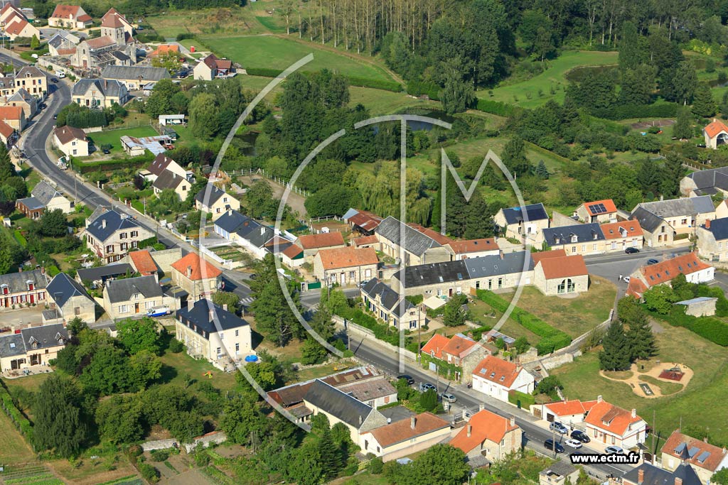 Photo arienne de Chivy-ls-touvelles