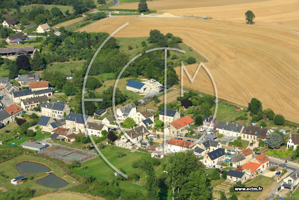Photo arienne de Faucoucourt