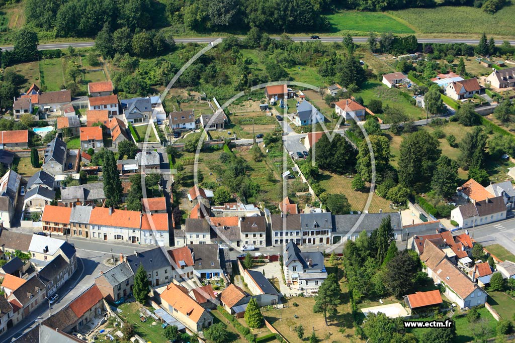 Photo arienne de Festieux