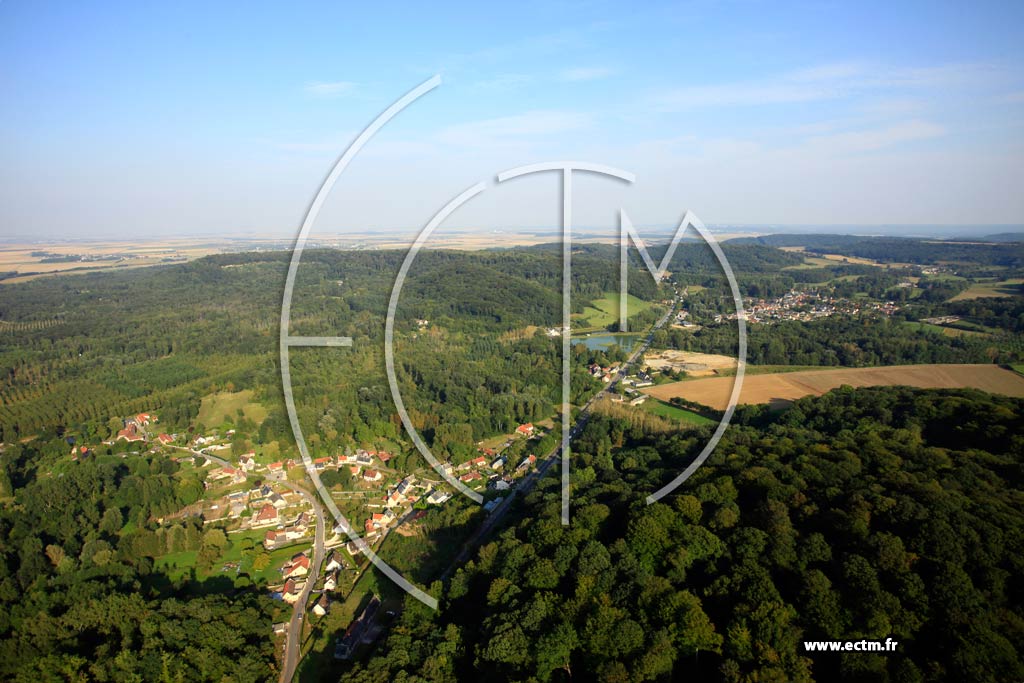 Photo arienne de Fourdrain