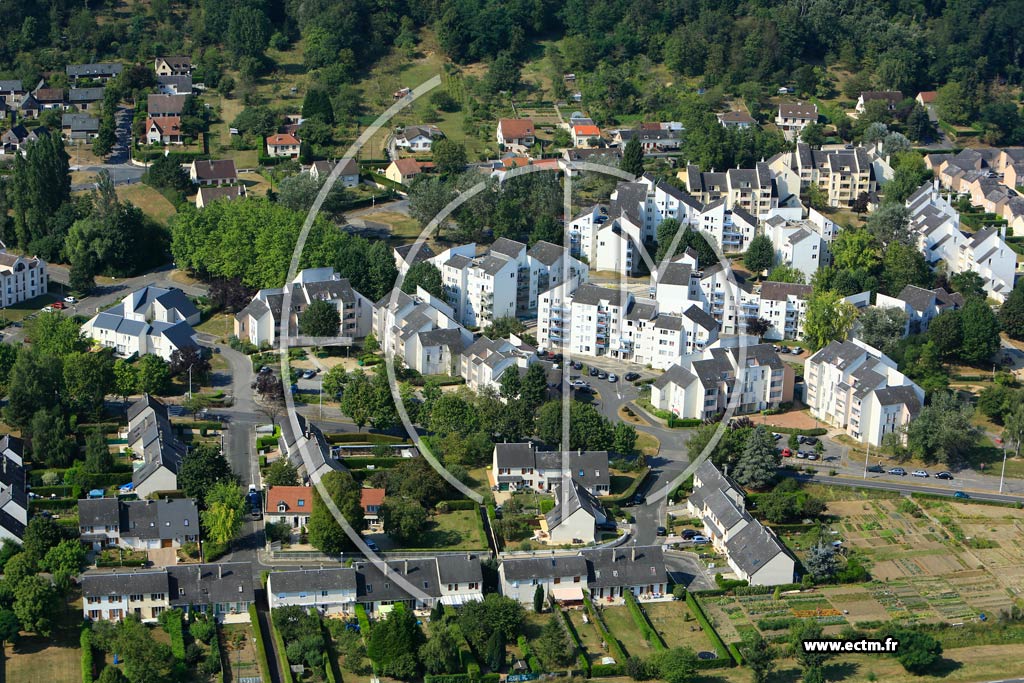 Photo arienne de Laon