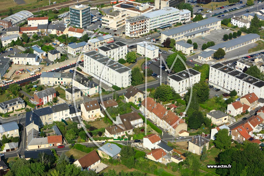 Photo arienne de Laon