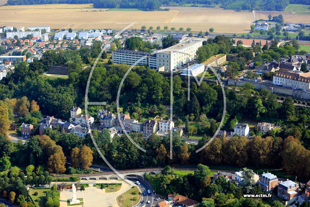 Photo arienne de Laon