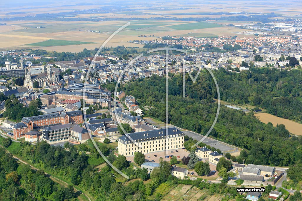 Photo arienne de Laon