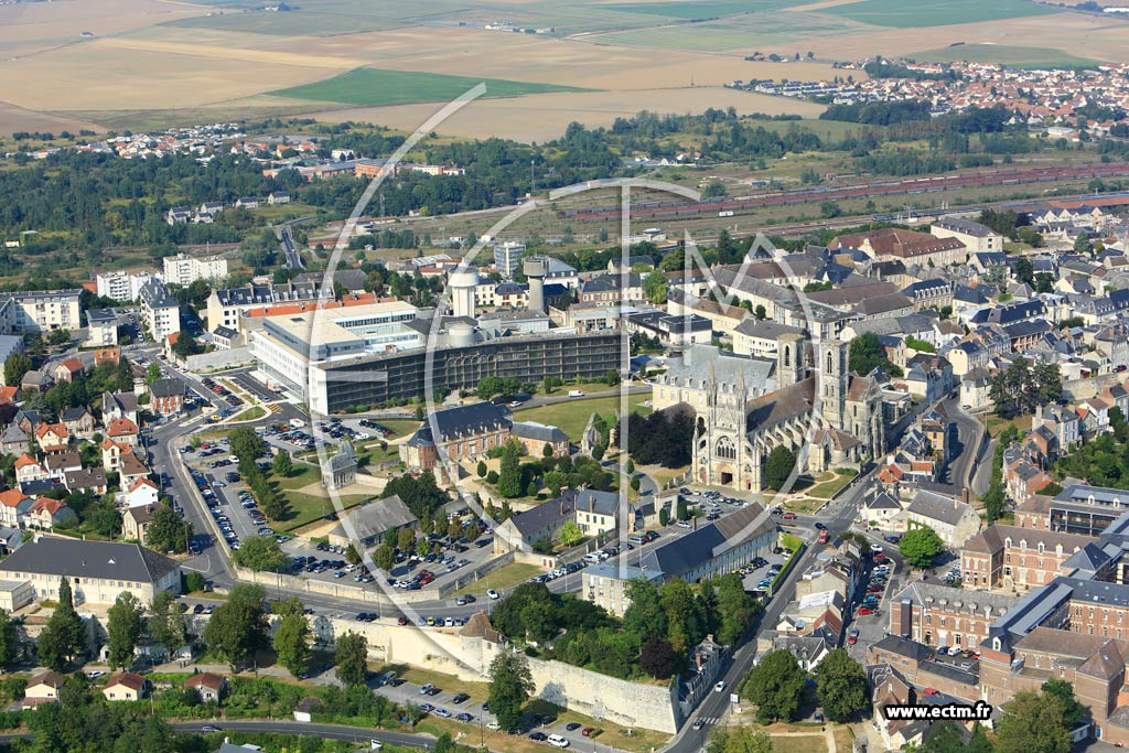 Photo arienne de Laon