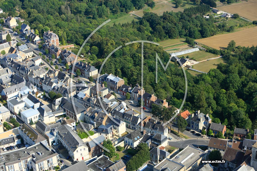 Photo arienne de Laon