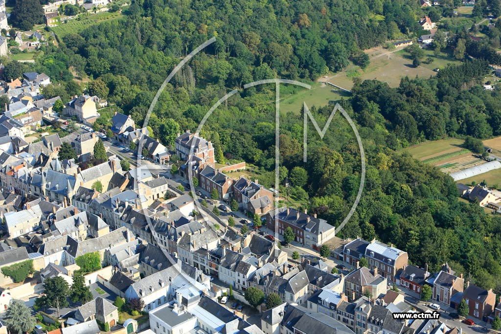Photo arienne de Laon
