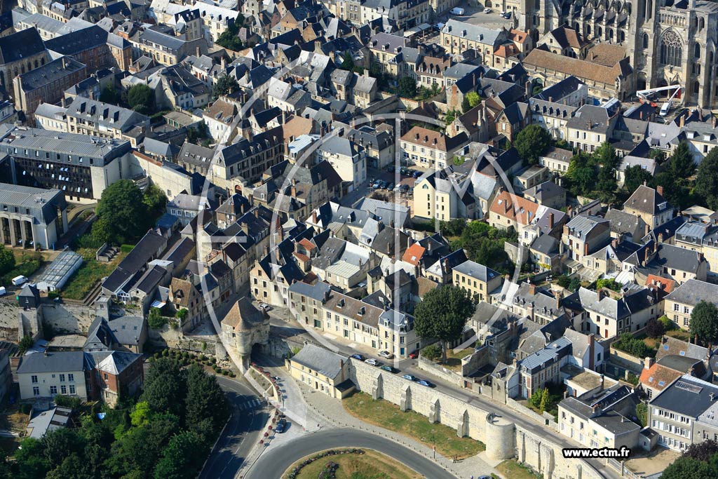 Photo arienne de Laon