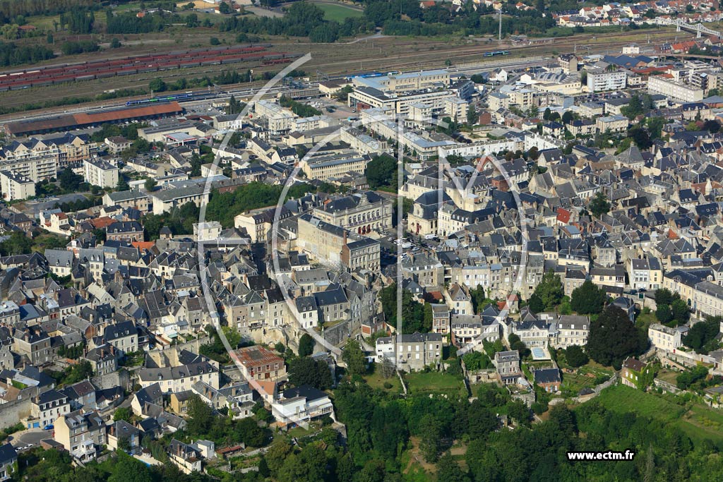 Photo arienne de Laon