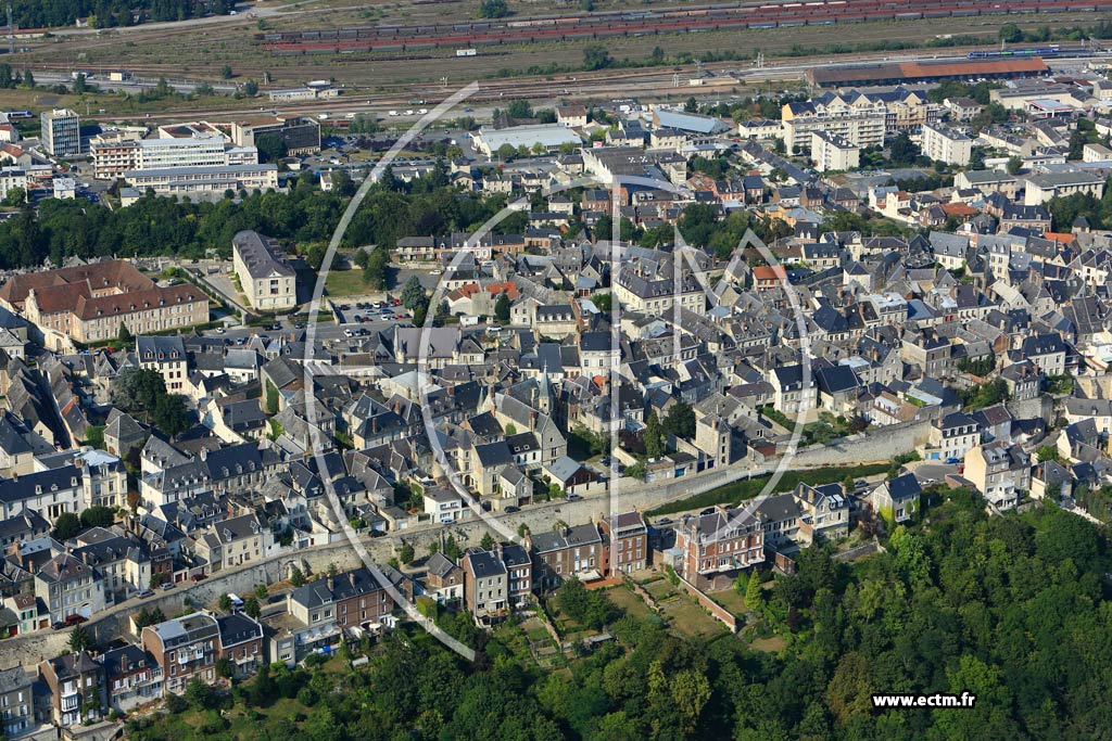 Photo arienne de Laon