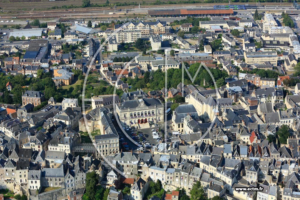 Photo arienne de Laon
