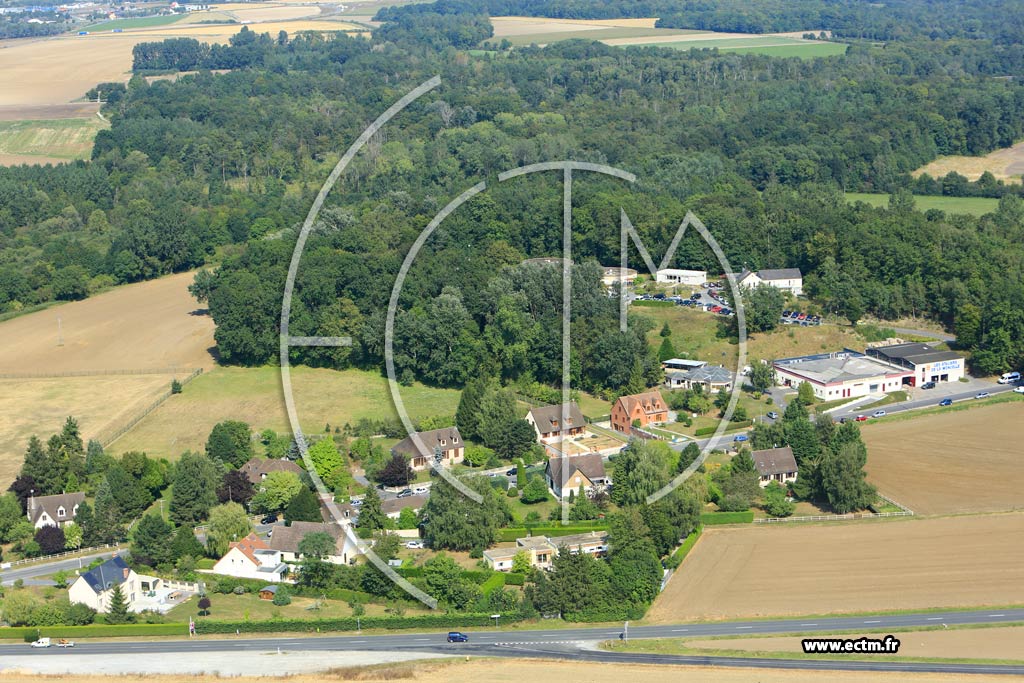 Photo arienne de Laon (Ardon sous Laon)