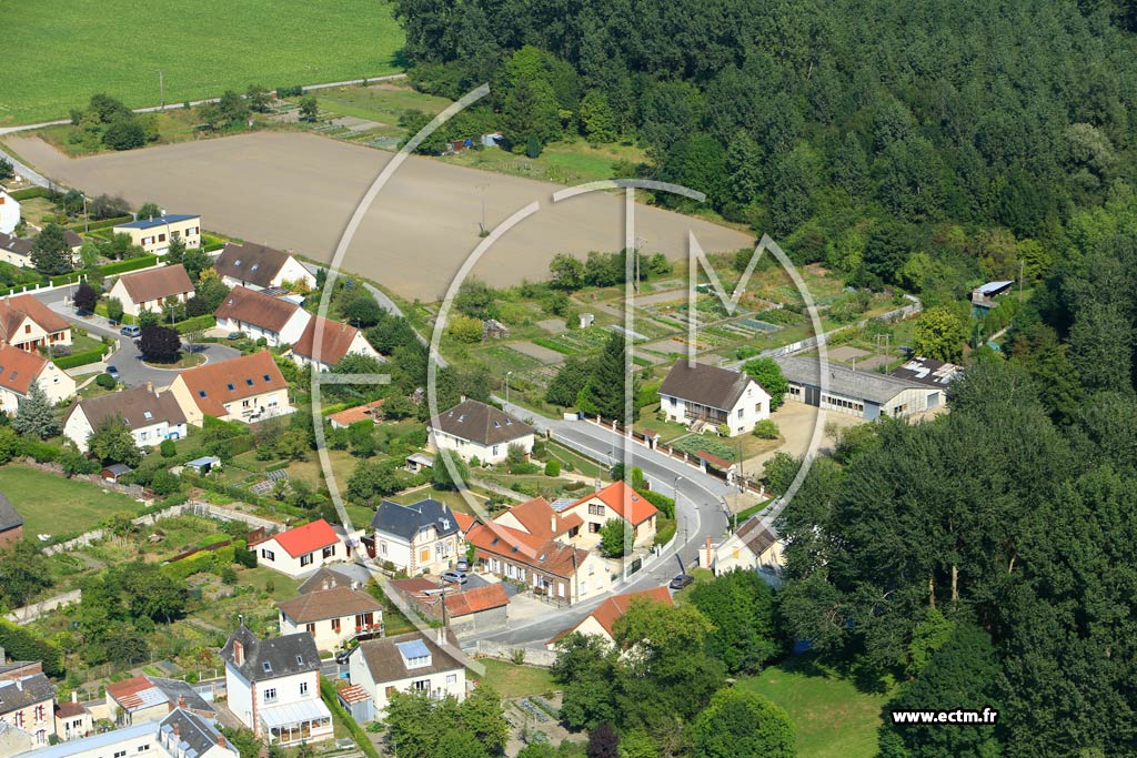Photo arienne de Laon (Ardon sous Laon)
