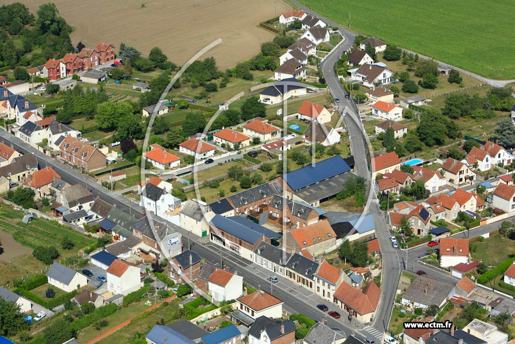 Photo arienne de Laon (Ardon sous Laon)