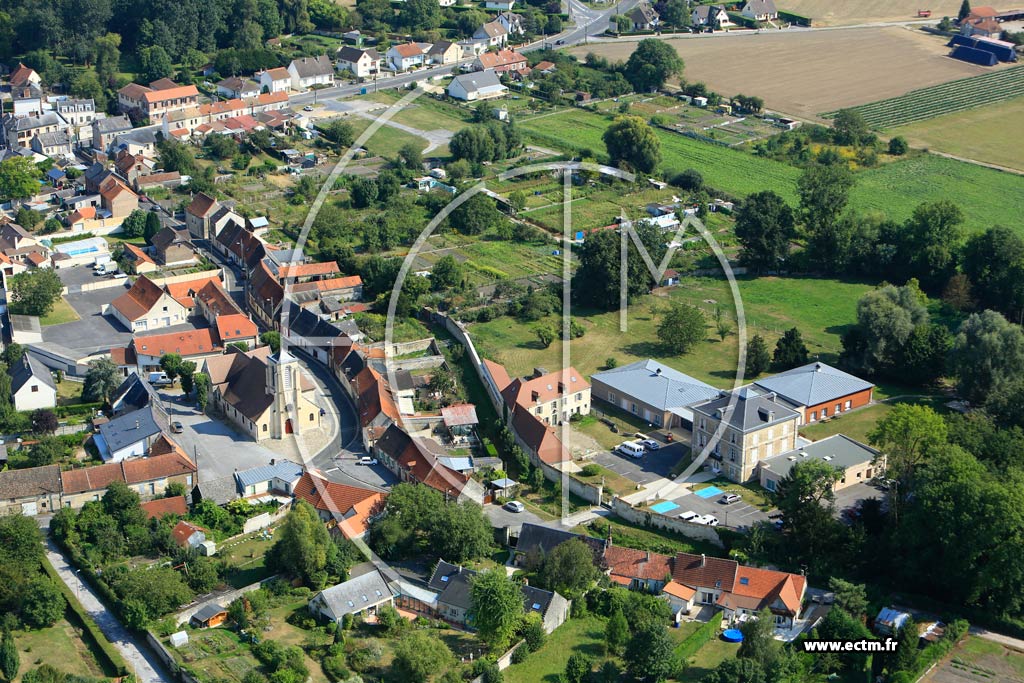 Photo arienne de Laon (Ardon sous Laon)
