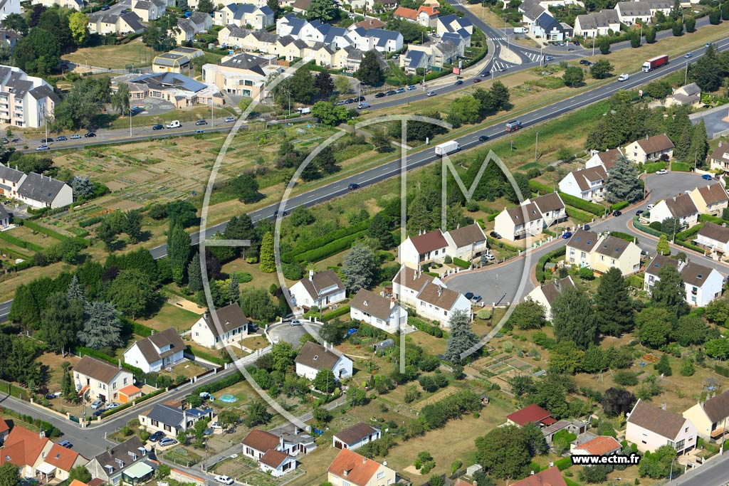 Photo arienne de Laon (Ardon sous Laon)