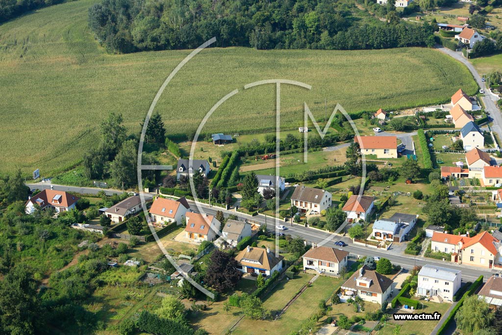 Photo arienne de Laon (La Neuville)