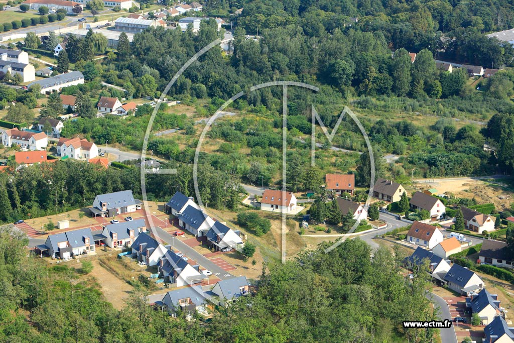 Photo arienne de Laon (Semilly sous Laon)