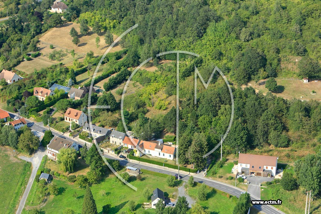 Photo arienne de Laon (Semilly sous Laon)