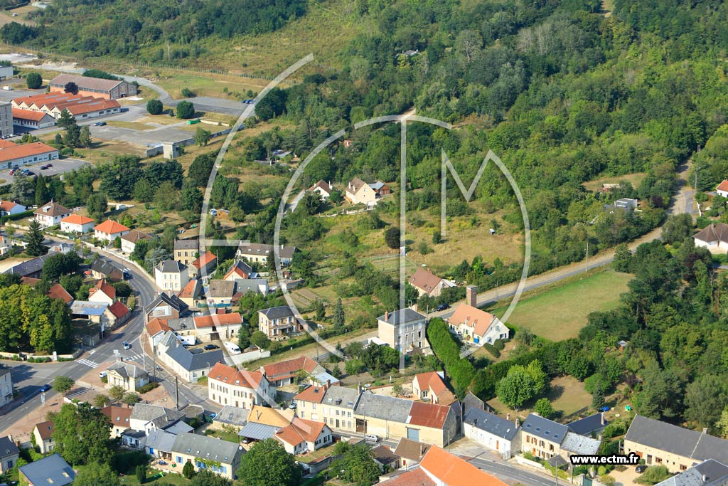 Photo arienne de Laon (Semilly sous Laon)