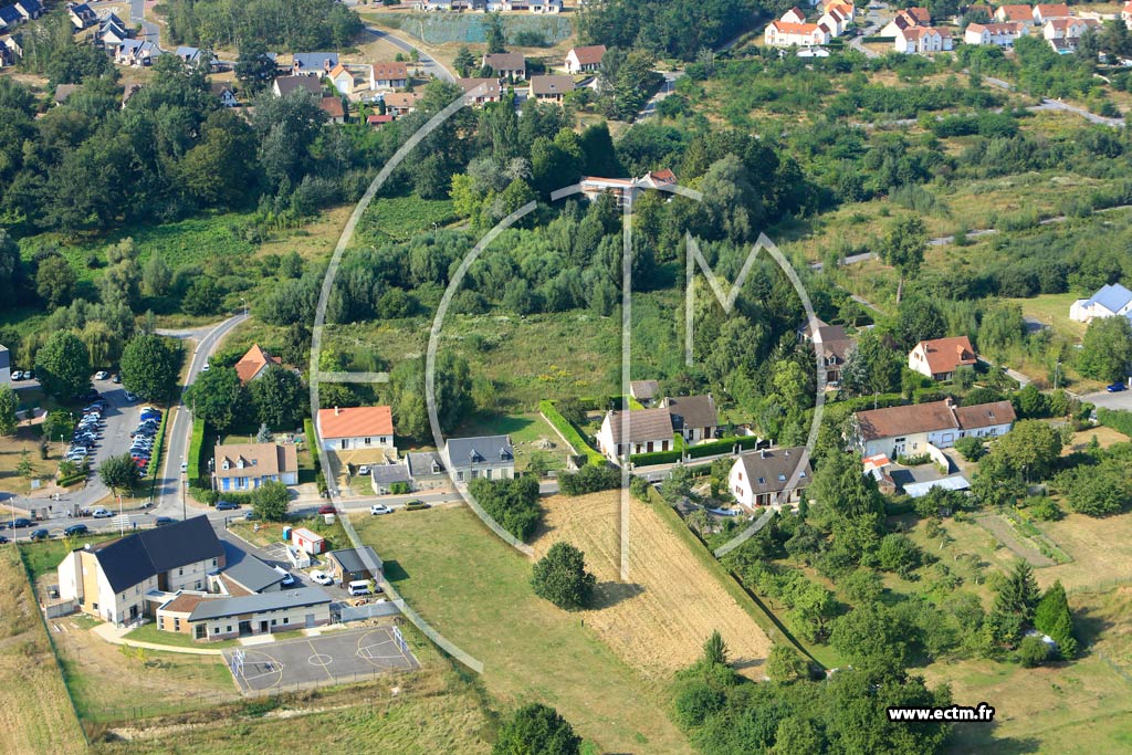 Photo arienne de Laon (Semilly sous Laon)