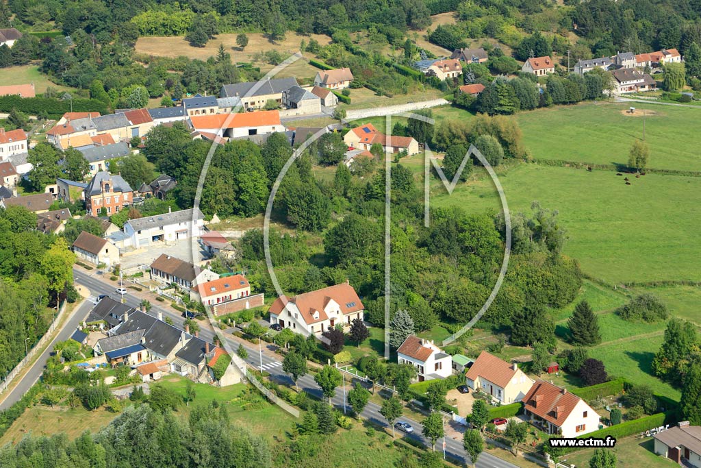 Photo arienne de Laon (Semilly sous Laon)