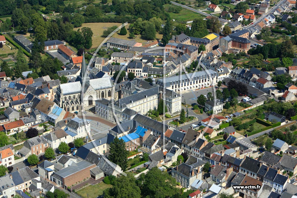 Photo arienne de Liesse-Notre-Dame