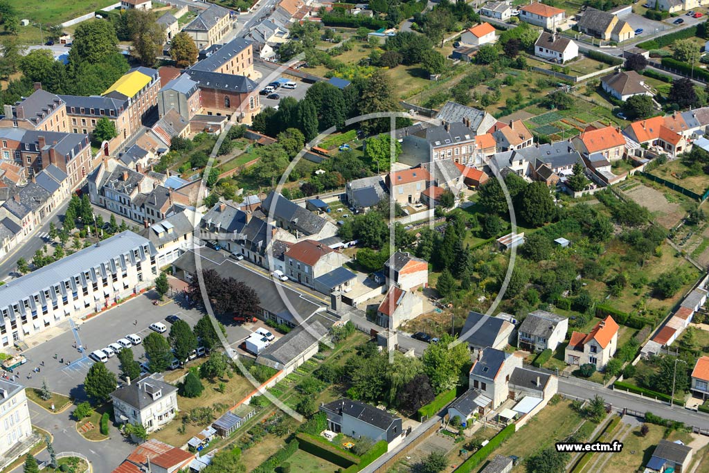 Photo arienne de Liesse-Notre-Dame