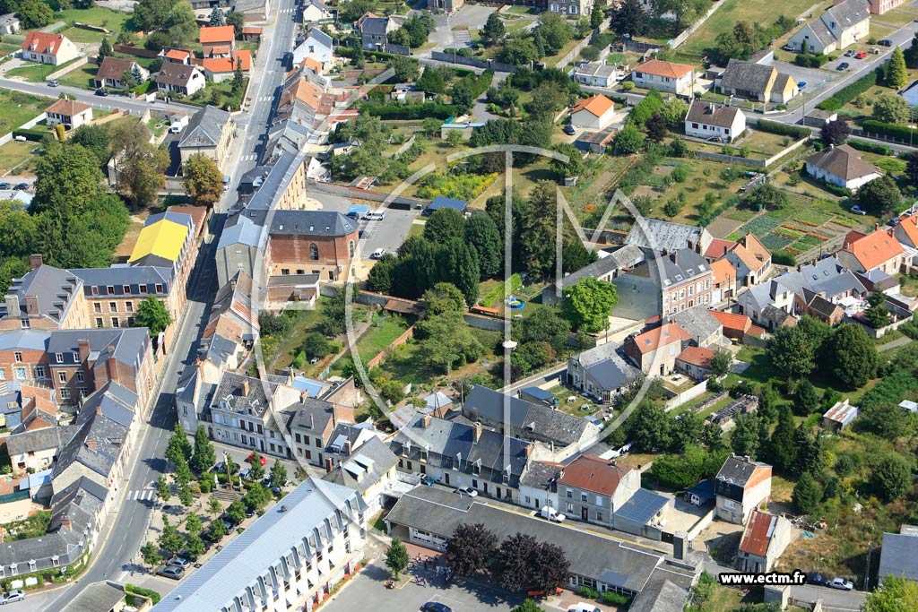 Photo arienne de Liesse-Notre-Dame