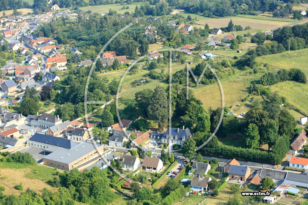Photo arienne de Mons-en-Laonnois