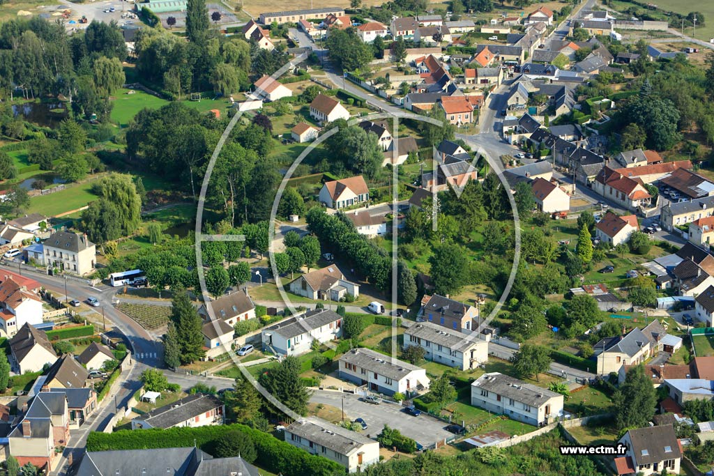 Photo arienne de Mons-en-Laonnois