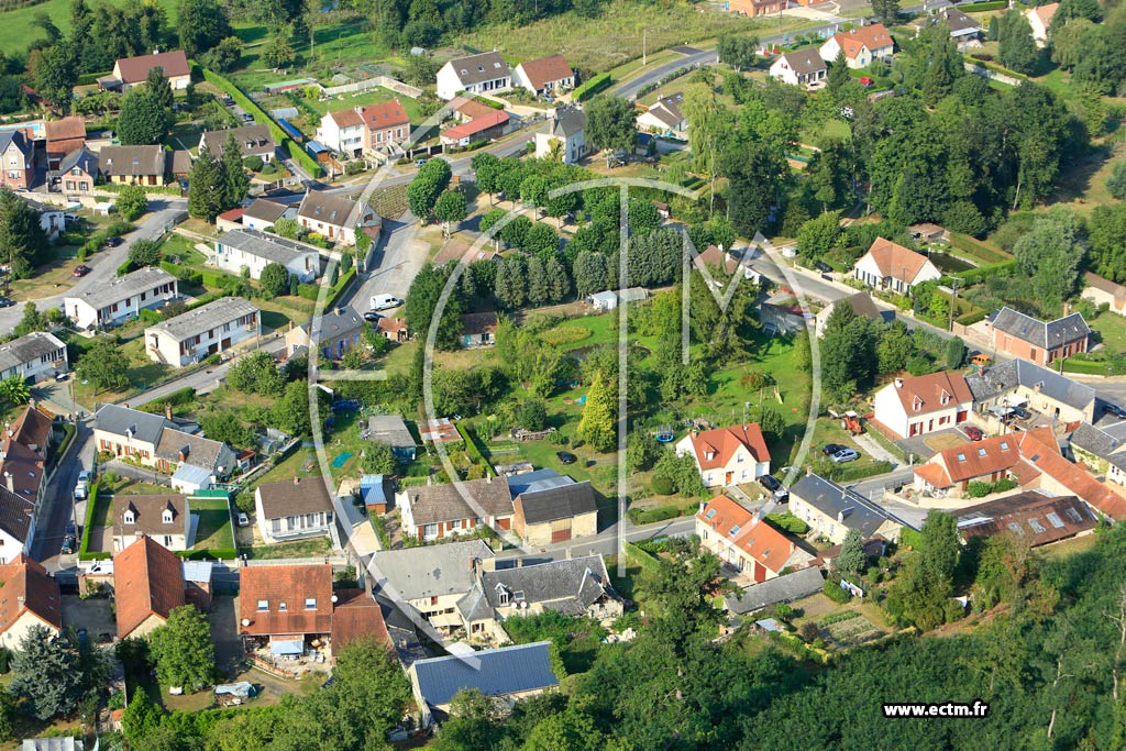 Photo arienne de Mons-en-Laonnois