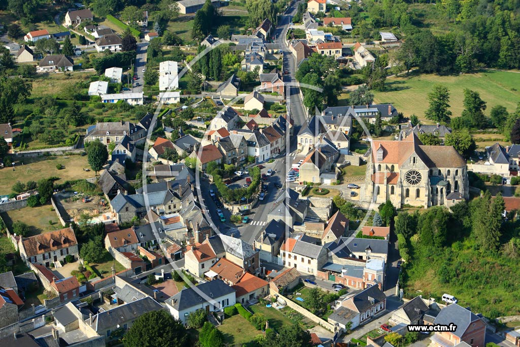 Photo arienne de Mons-en-Laonnois