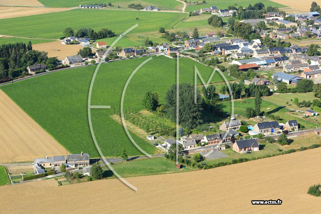 Photo arienne de Nouvion-le-Comte