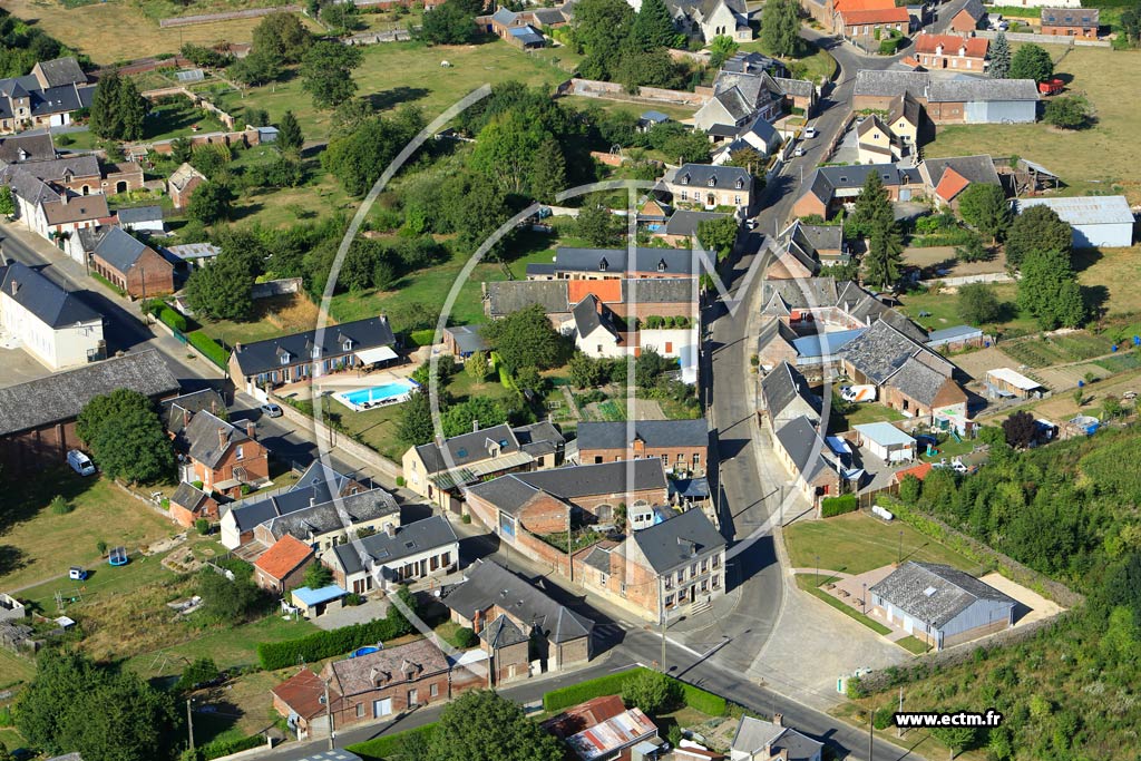 Photo arienne de Nouvion-le-Comte