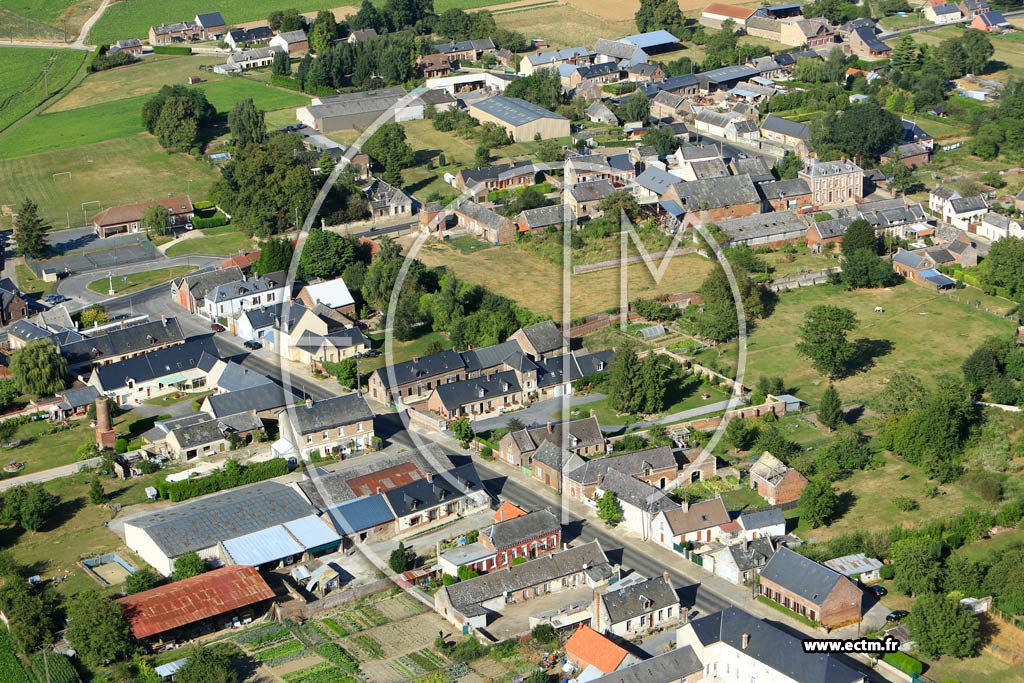 Photo arienne de Nouvion-le-Comte