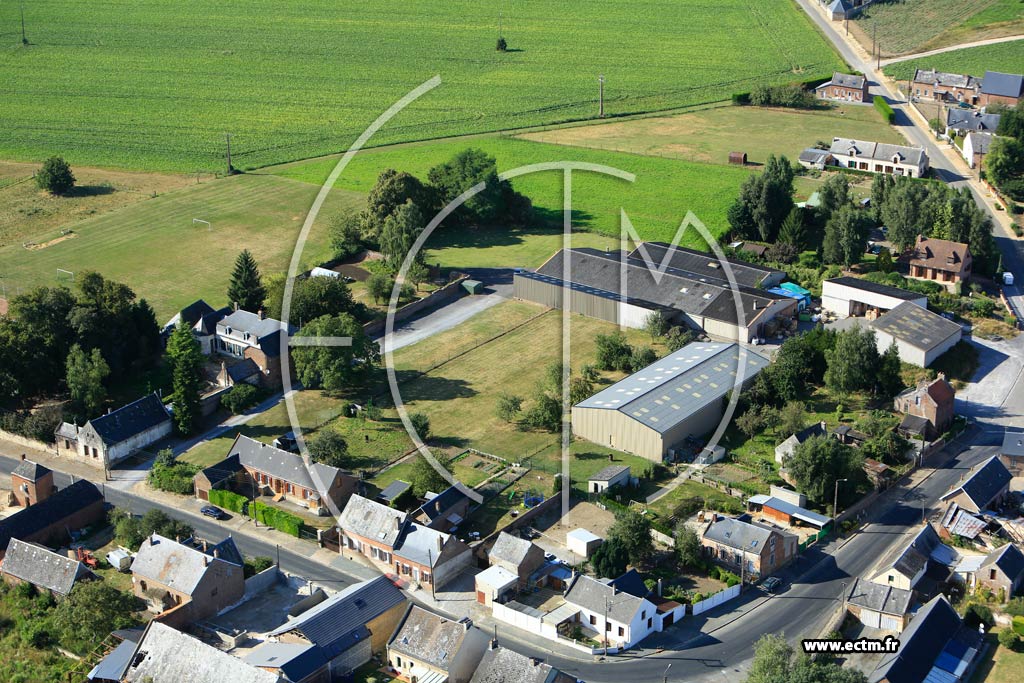Photo arienne de Nouvion-le-Comte
