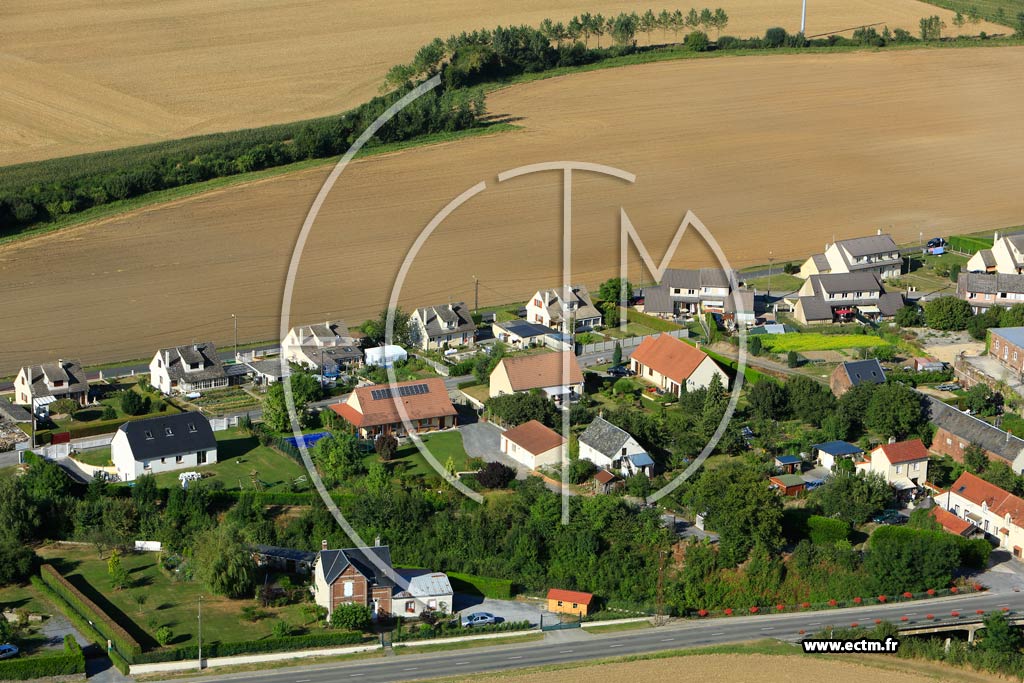 Photo arienne de Pouilly-sur-Serre