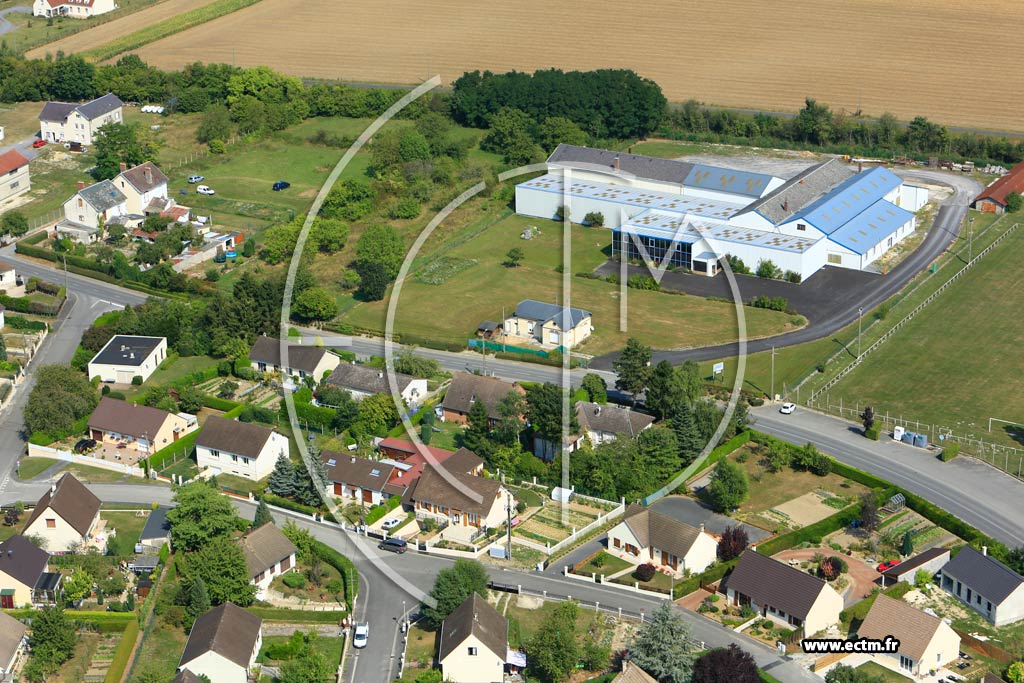 Photo arienne de Saint-Erme-Outre-et-Ramecourt (Les Andiers)