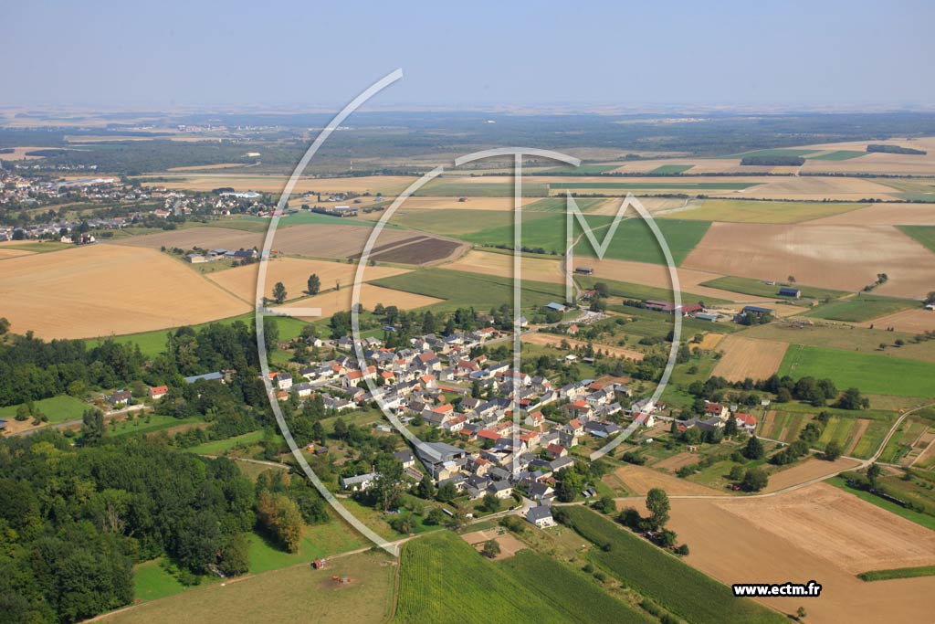 Photo arienne de Saint-Erme-Outre-et-Ramecourt (Outre)