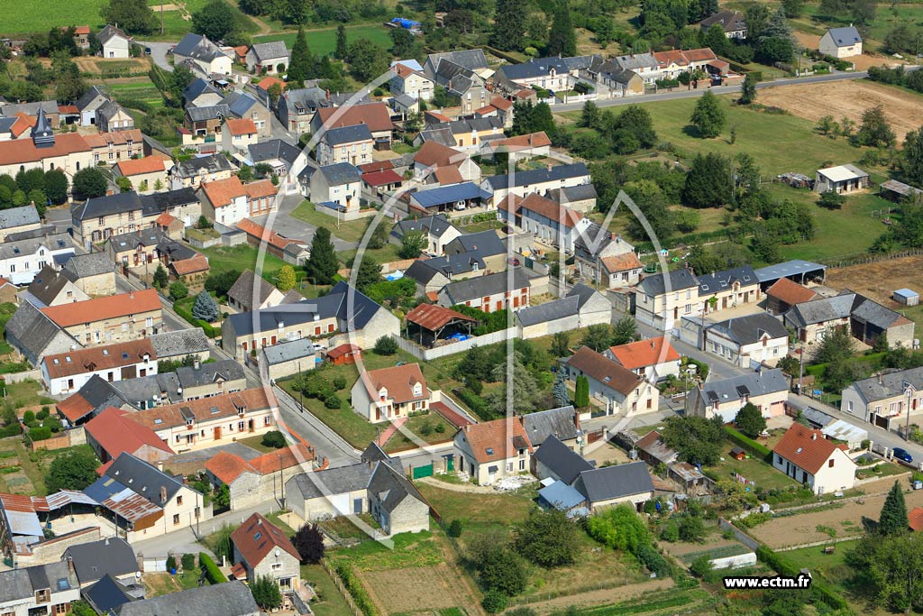 Photo arienne de Saint-Erme-Outre-et-Ramecourt (Outre)