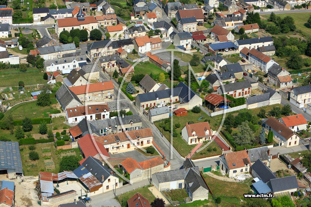 Photo arienne de Saint-Erme-Outre-et-Ramecourt (Outre)
