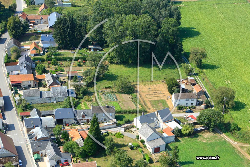 Photo arienne de Saint-Erme-Outre-et-Ramecourt (Outre)