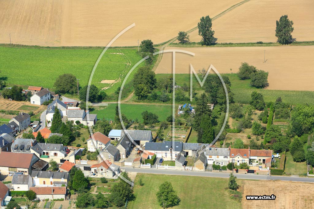 Photo arienne de Saint-Erme-Outre-et-Ramecourt (Outre)
