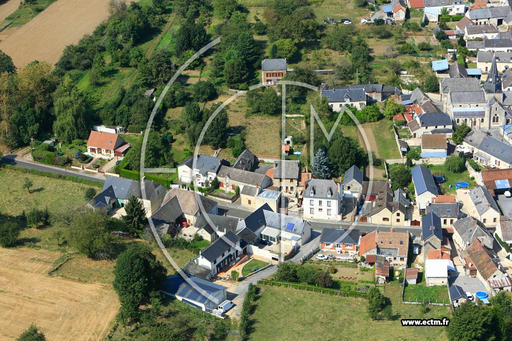 Photo arienne de Saint-Erme-Outre-et-Ramecourt (Ramecourt)