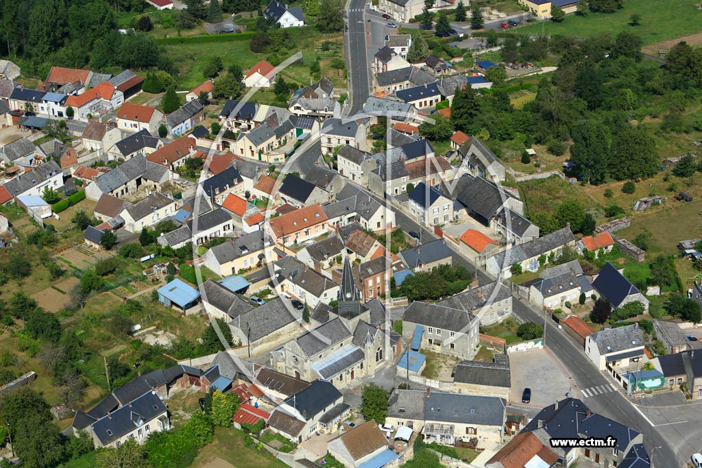 Photo arienne de Saint-Erme-Outre-et-Ramecourt (Ramecourt)