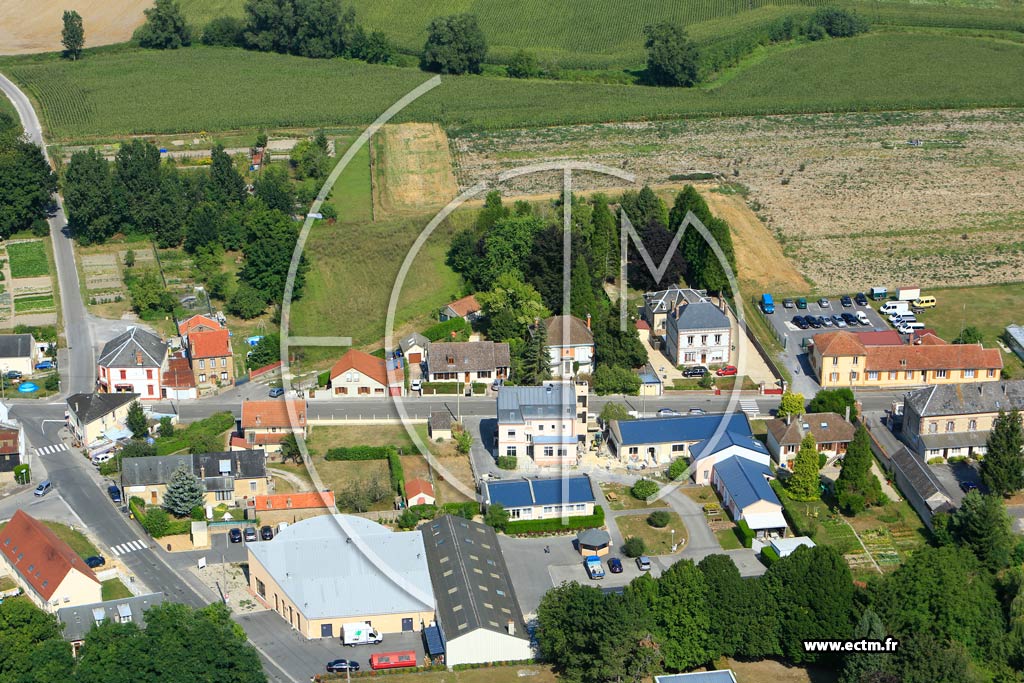 Photo arienne de Sissonne