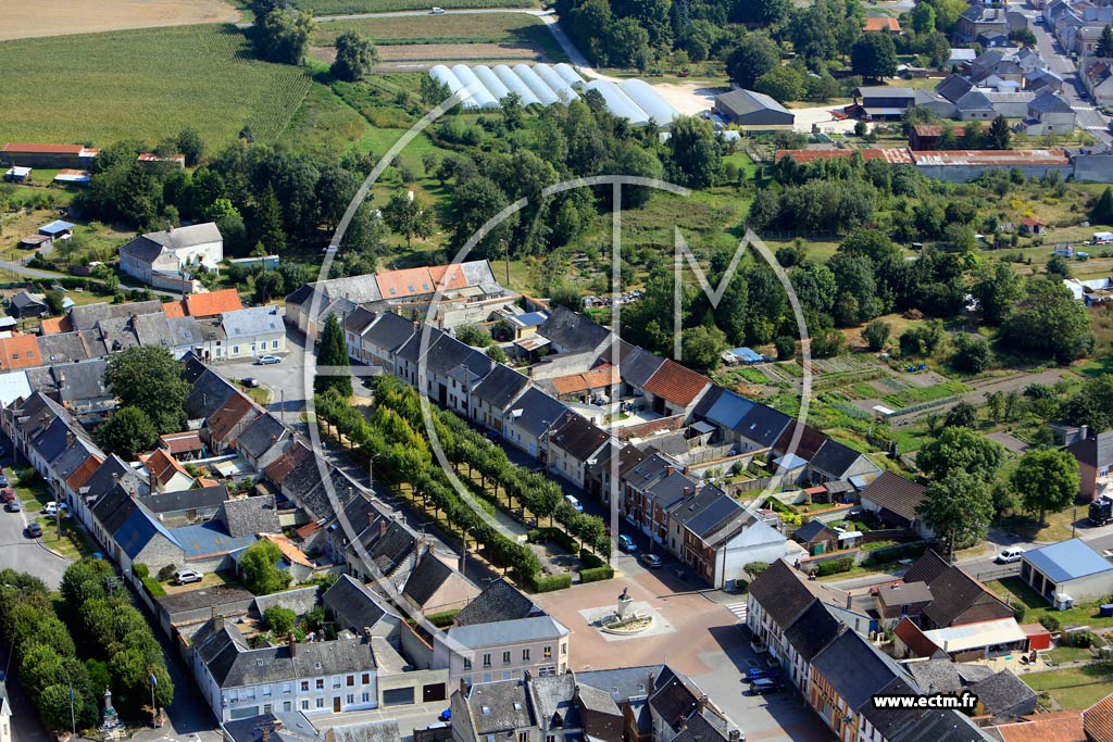 Photo arienne de Sissonne